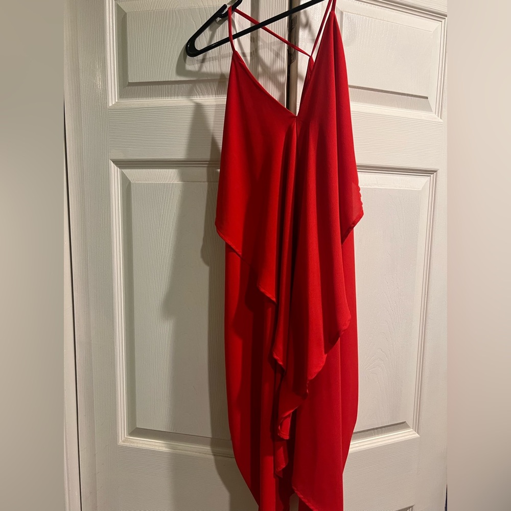 Two boutique drape dresses